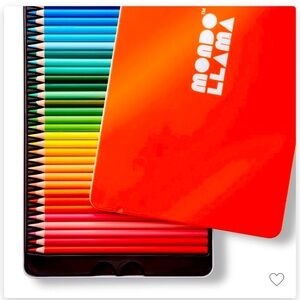 MONDO LLAMA count colored pencils 72 count